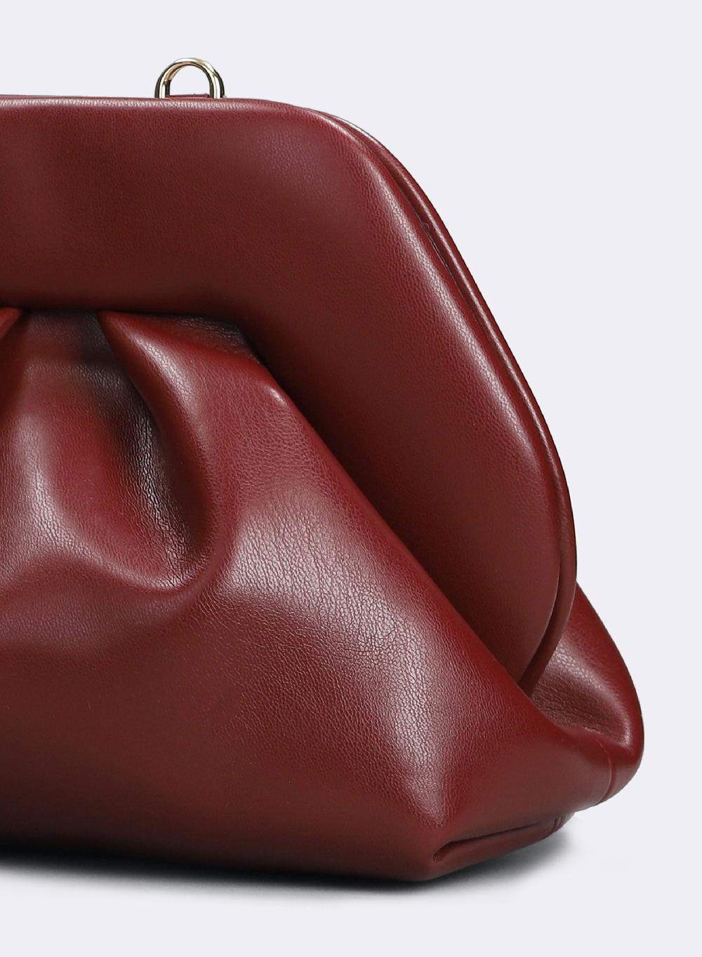 Themoirè TIA VEGAN FABRIC POMEGRANATE Vendita