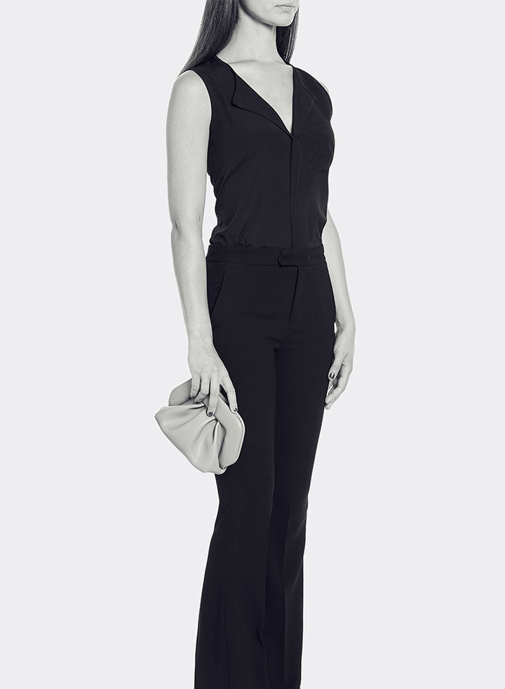 Themoirè GEA CRUMPLED BLACK Sottocosto