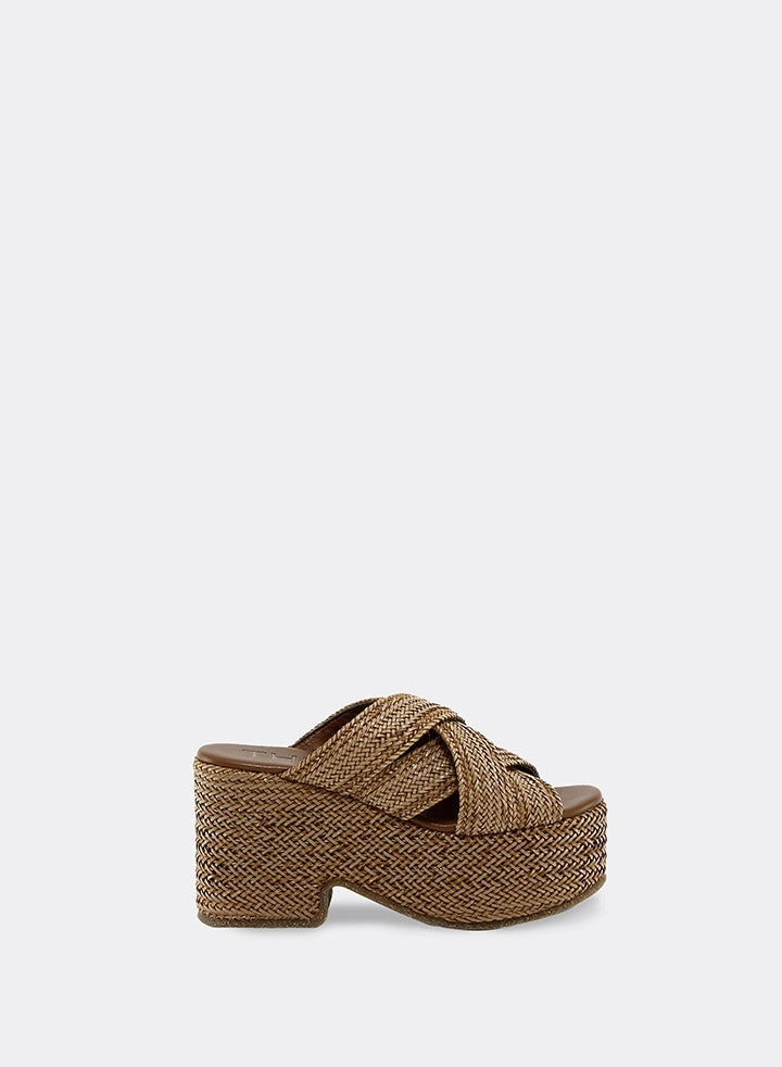 Themoirè ADILIA MICRO WEAVED BROWN