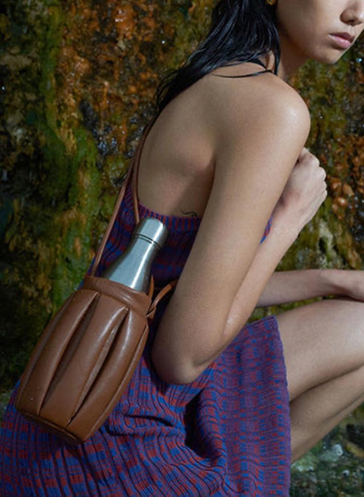 Themoirè AMPHORA VEGAN FABRIC GRASS In Linea
