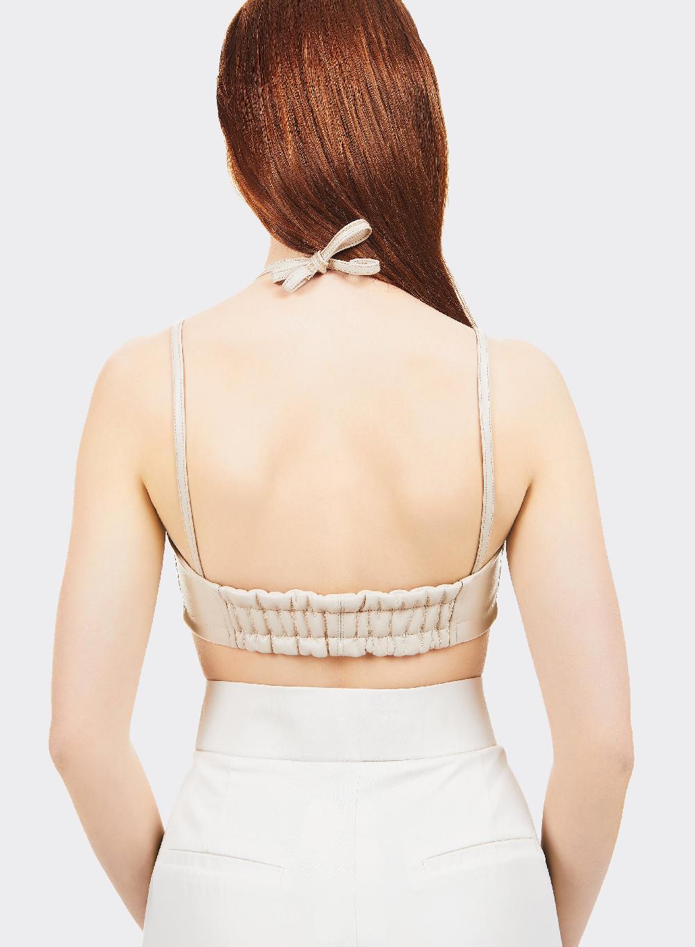 Themoirè BRALETTE VEGAN FABRIC MILK Spedizione Gratuita
