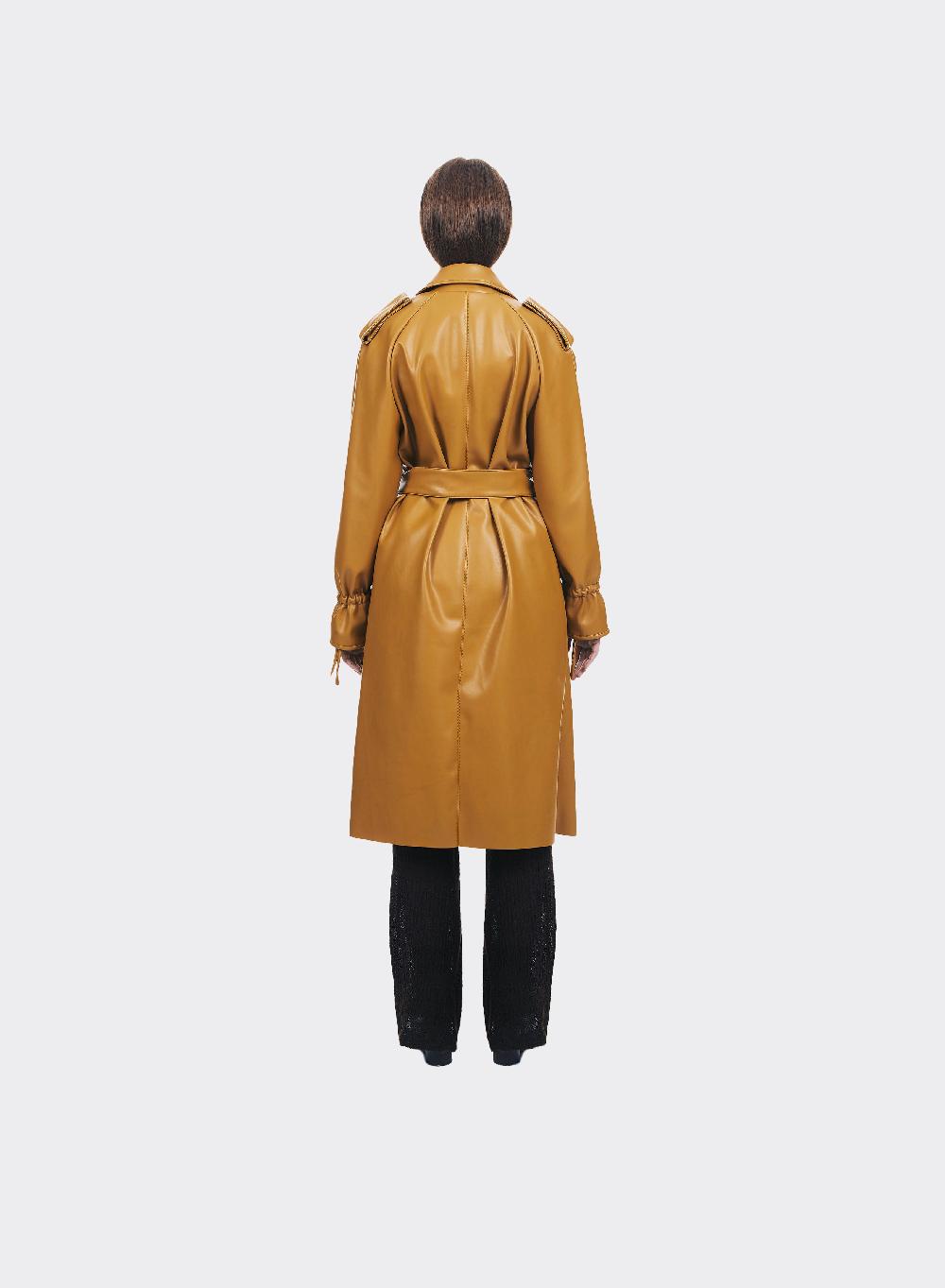 Themoirè TRENCH VEGAN OCHRE Soddisfazione Garantita