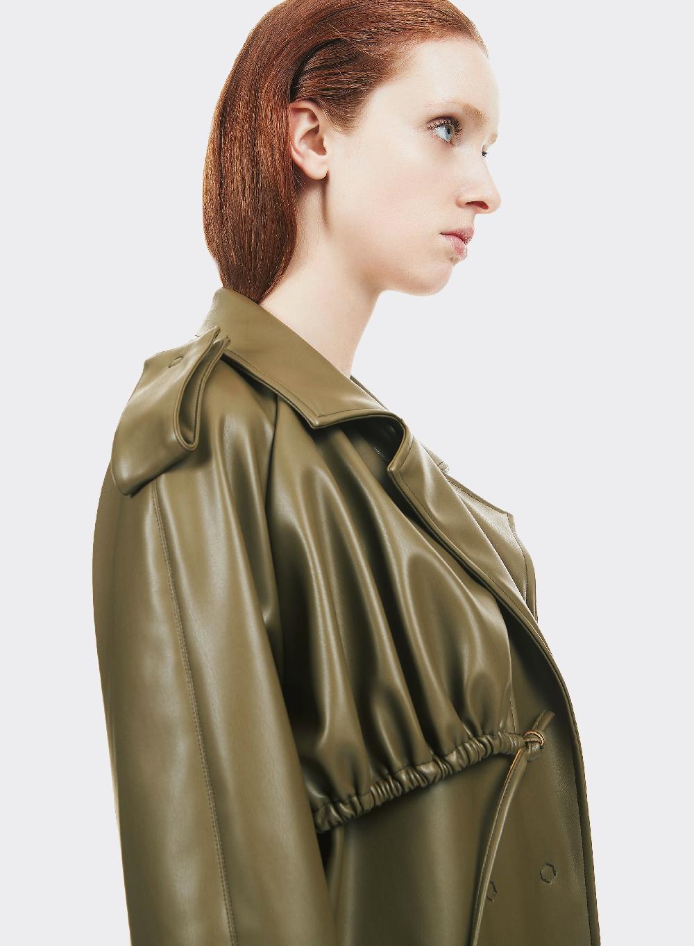 Themoirè TRENCH VEGAN MILITARY Acquista Ora