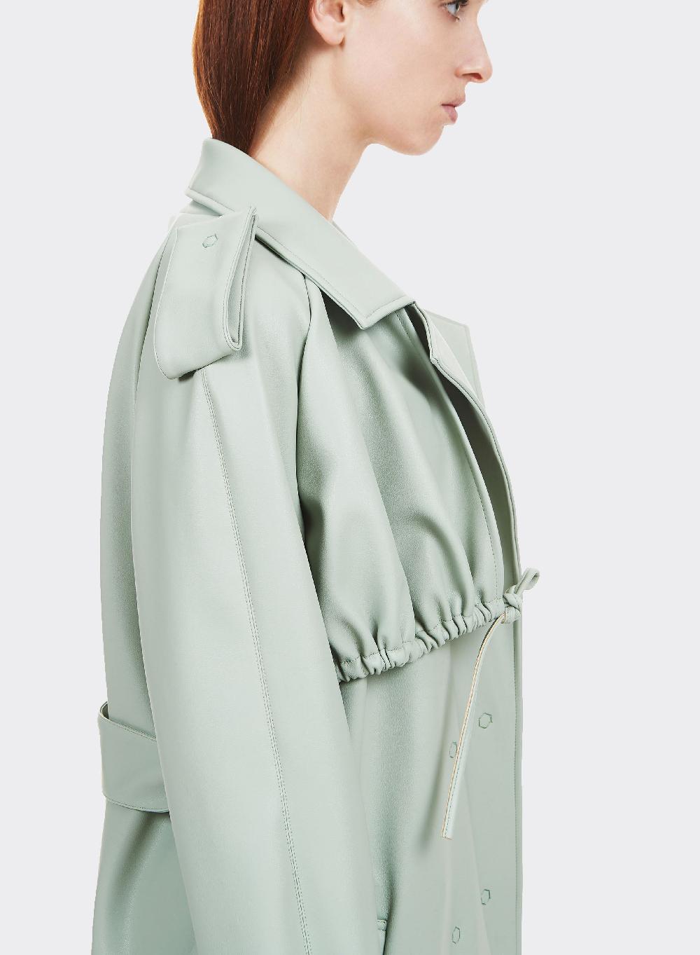 Themoirè TRENCH VEGAN MINT Fino Al -60%