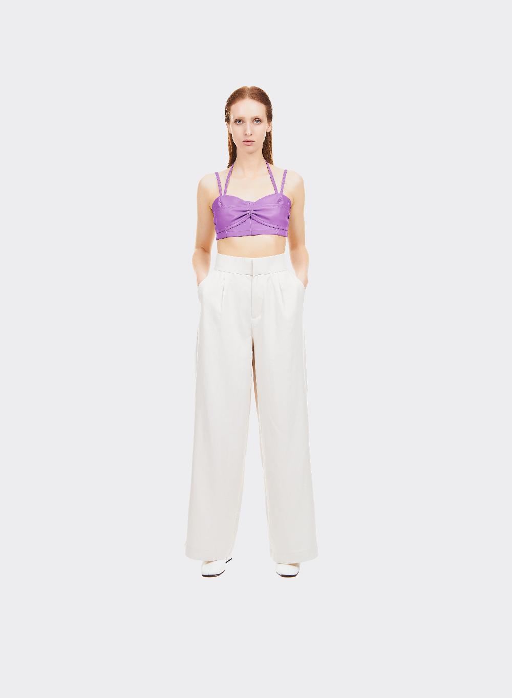 Themoirè BRALETTE VEGAN FABRIC VIOLET Prezzo Ridotto
