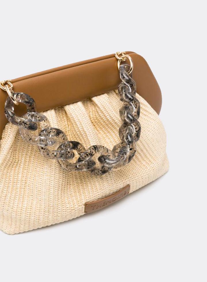 Themoirè BIOS STRAW SHELL / CARAMEL Moda