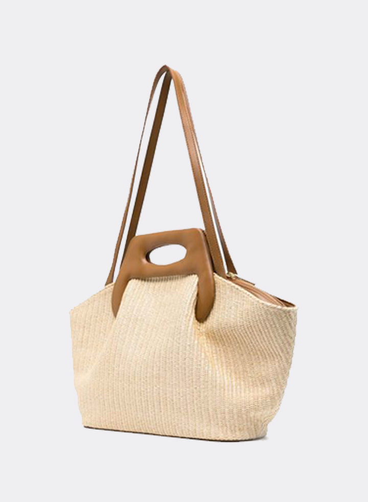 Themoirè DHEA STRAW SHELL / CARAMEL Italia