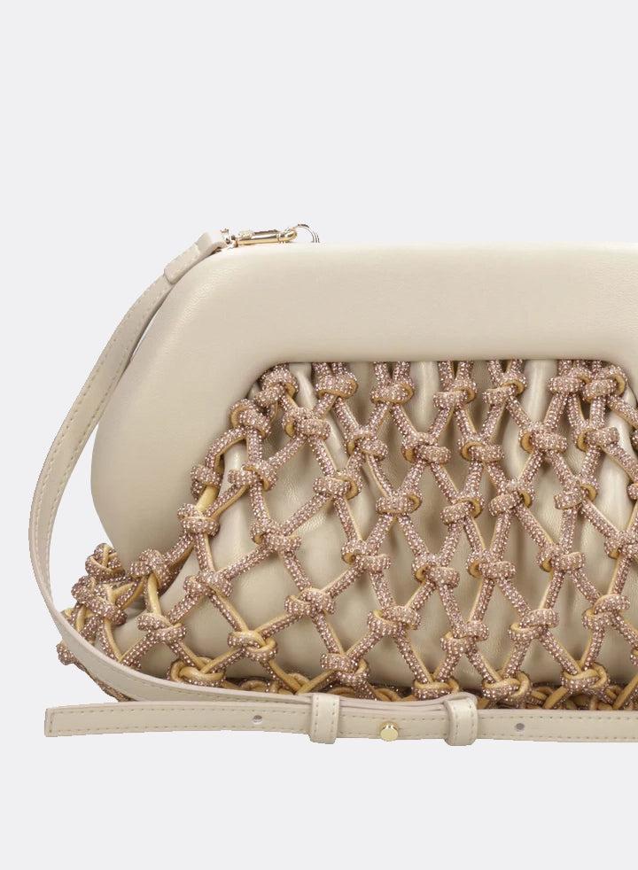 Themoirè TIA KNOTS STRASS GOLD Spedizione Gratuita