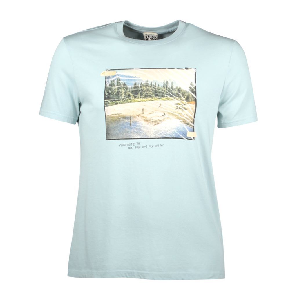 Think Pink T-shirt Uomo Manica Corta ss1804 Italy