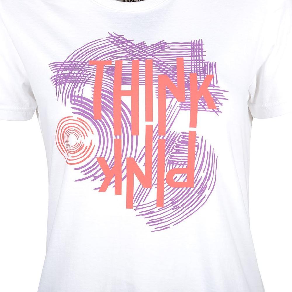 Think Pink T-shirt Donna Manica Corta ss1810 Promozione Limitata