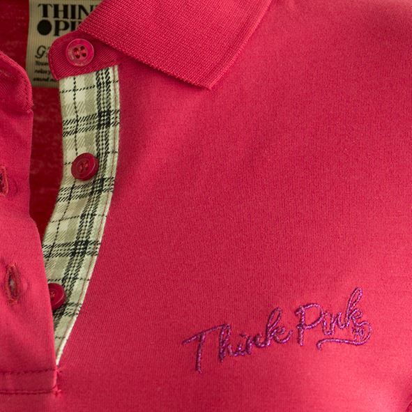 Think Pink Polo Donna Jersey fw1601 Outlet