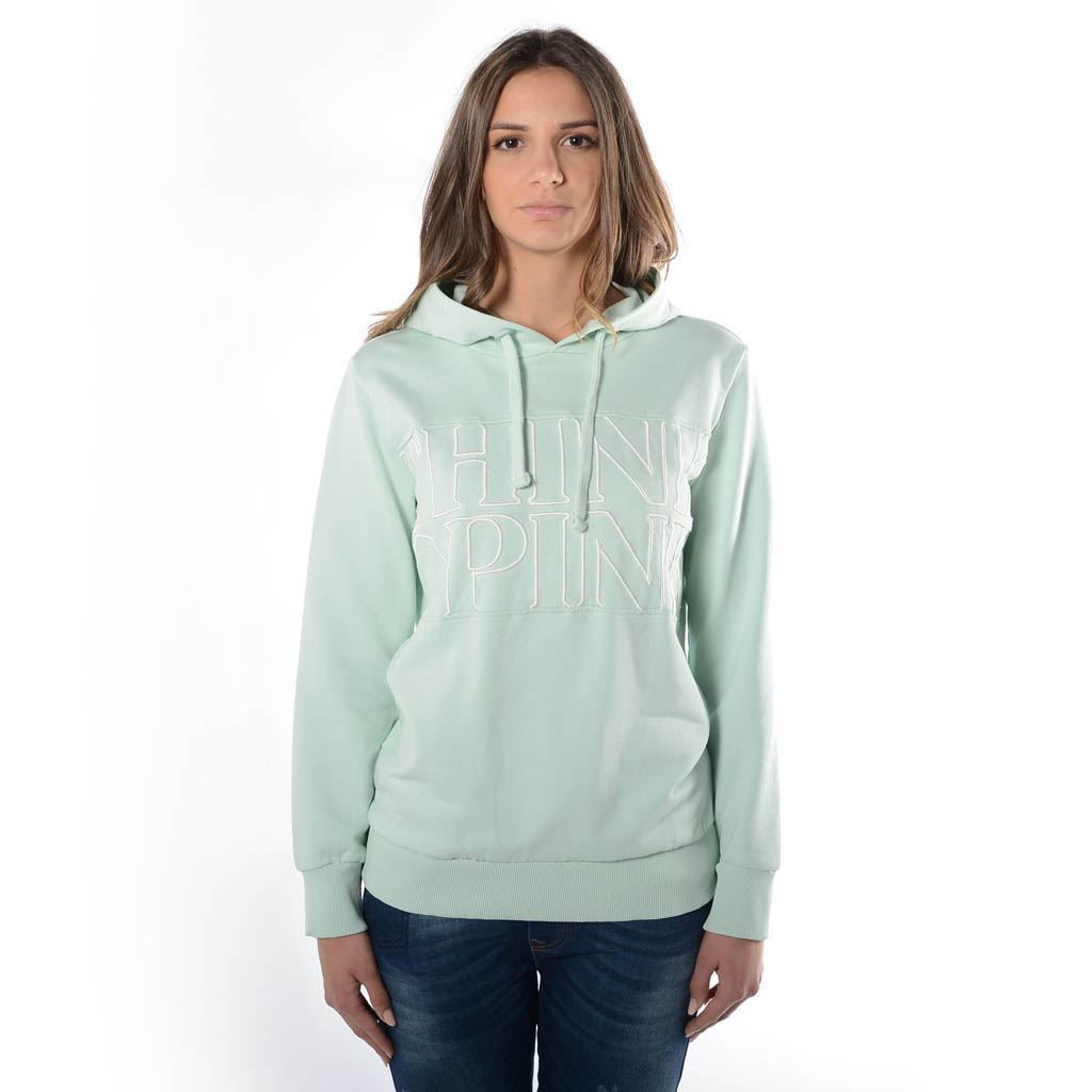 Think Pink Felpa Donna con Cappuccio ss1901 In Linea