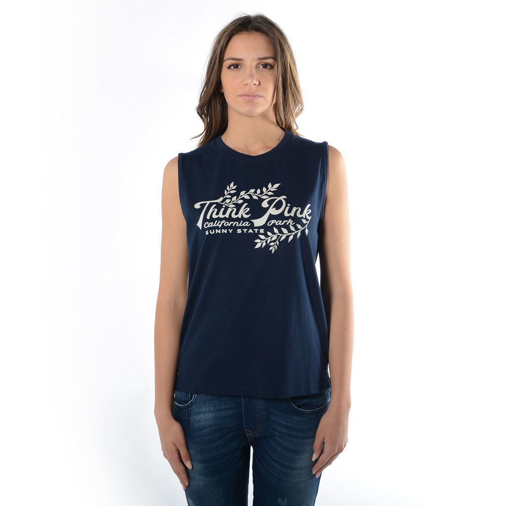 Think Pink Canotta Donna ss1905 Spedizione Gratuita