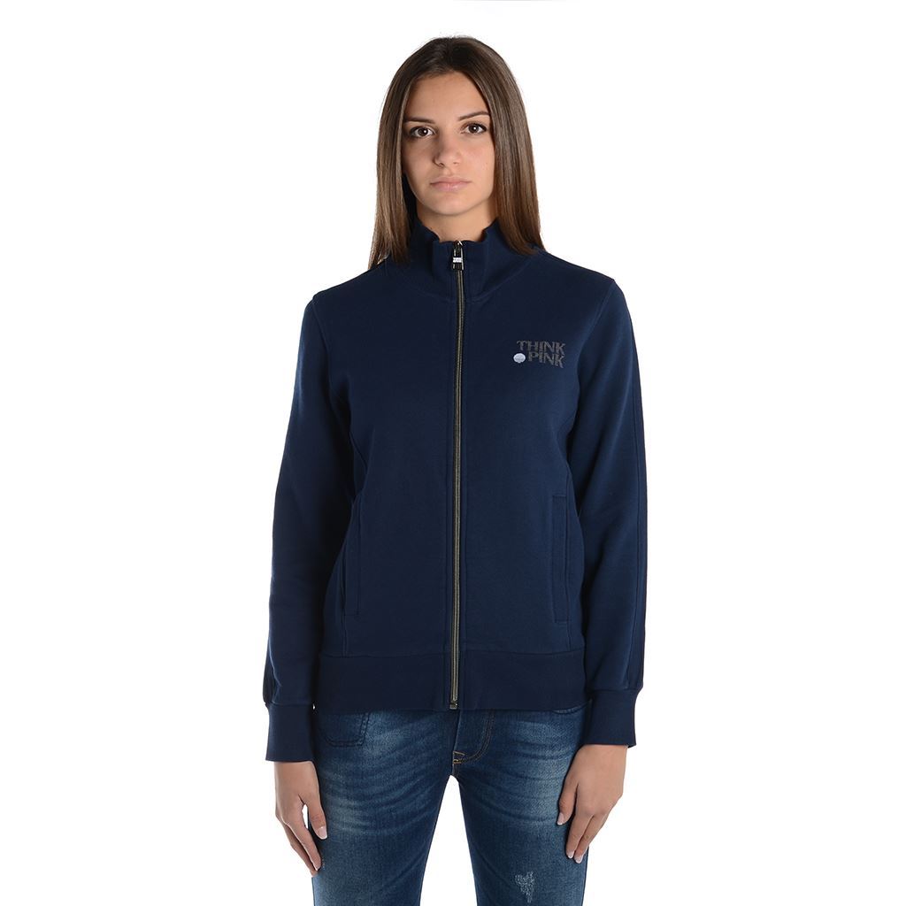 Think Pink Felpa Donna Zip fw1810