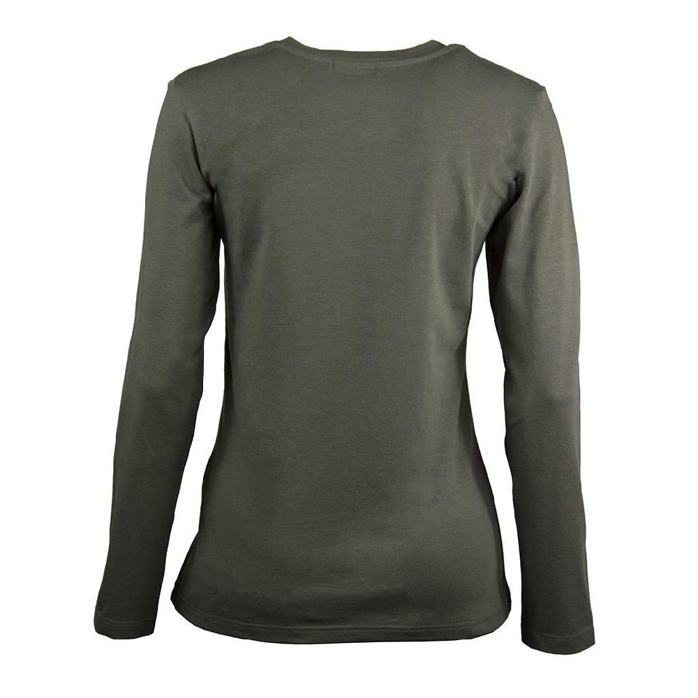 Think Pink T-shirt Donna Manica Lunga fw1700 Economico