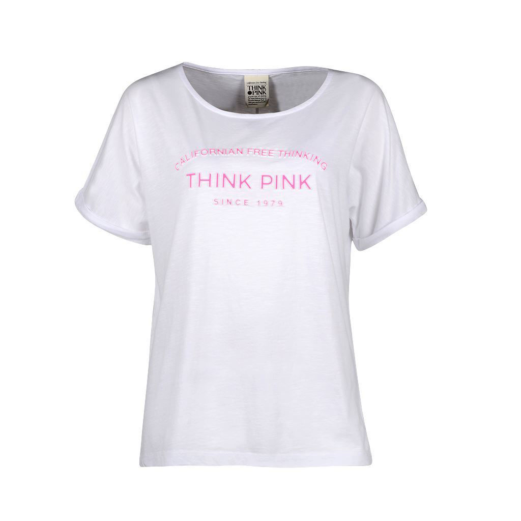Think Pink T-shirt Donna Manica Corta ss1802