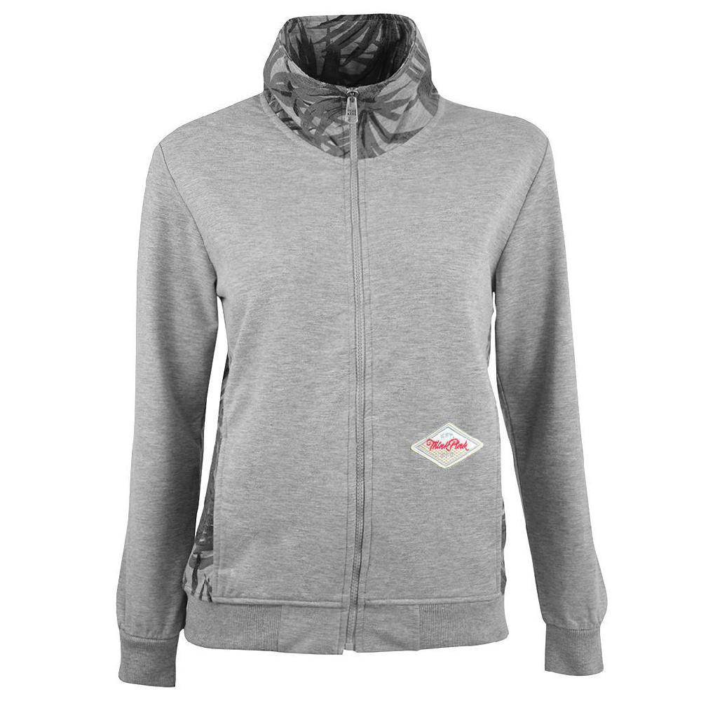 Think Pink Felpa Donna Zip ss1704 Saldi Di Fabbrica