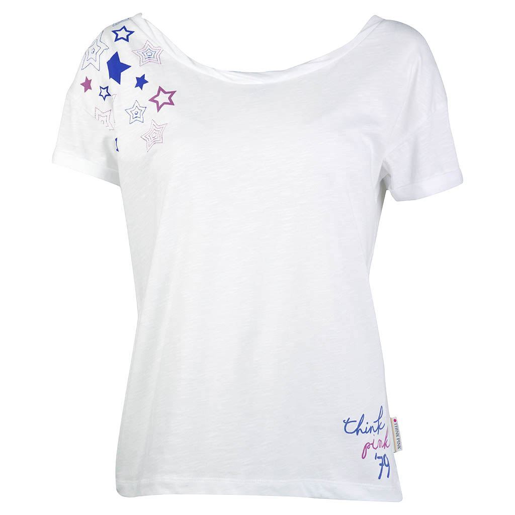 Think Pink T-shirt Donna Manica Corta ss1710