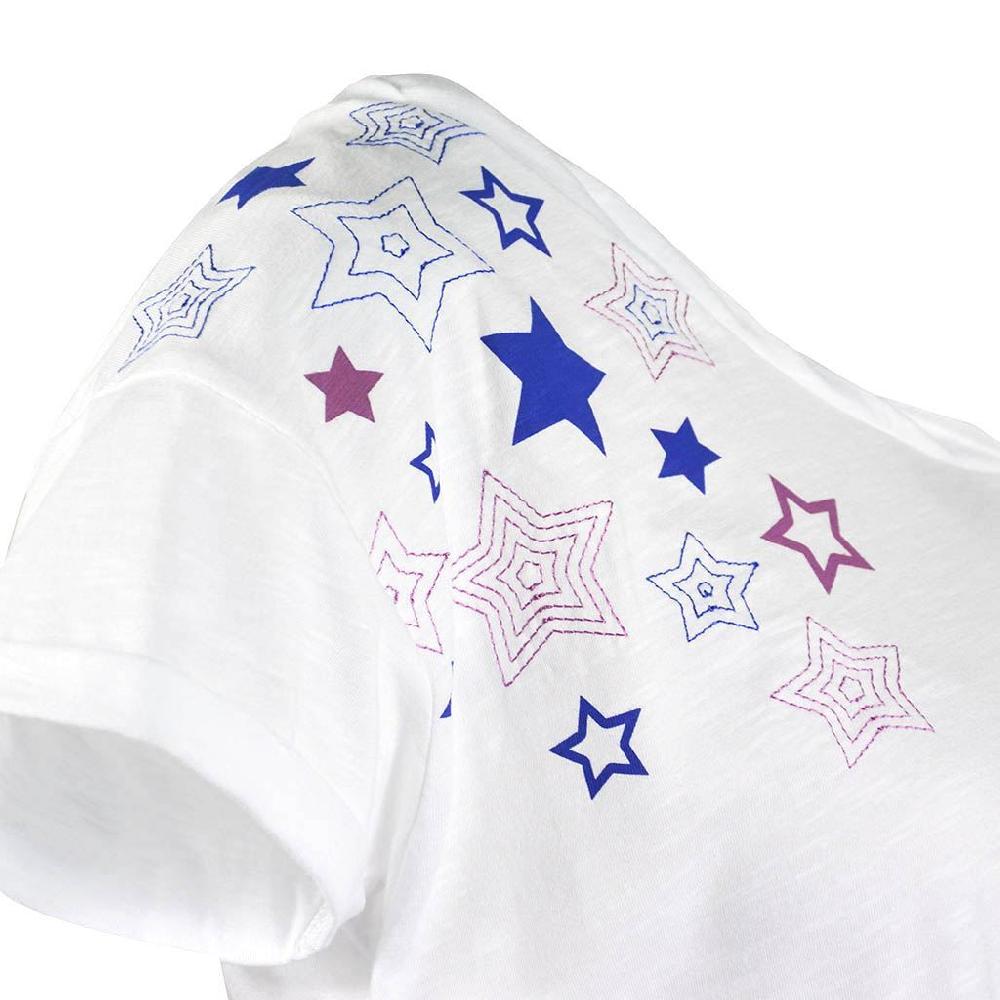 Think Pink T-shirt Donna Manica Corta ss1710 Offerta Giorno del Papà