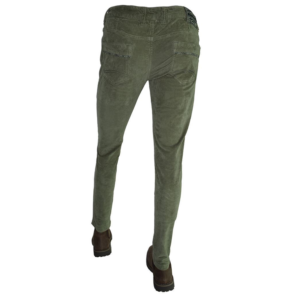 Think Pink Pantaloni Donna Velluto fw1504 Latest fashion