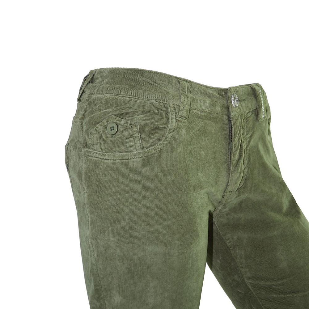 Think Pink Pantaloni Donna Velluto fw1504 Latest fashion