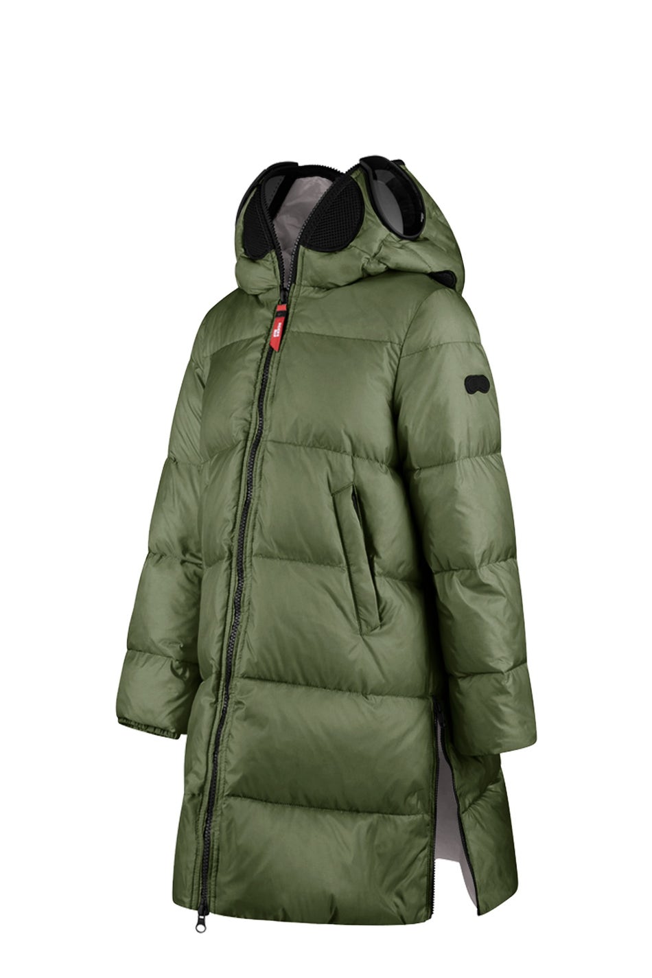 Ai-Riders Piumino Lungo Bambina in Nylon Micro-Ripstop - CG621BTKJ4 | AI Riders Offerta