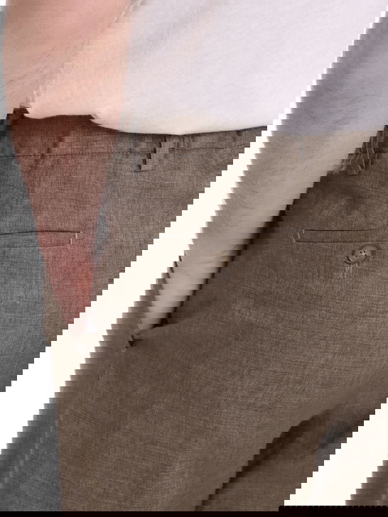 Briglia 1949 Pantaloni Briglia 1949 Lino Verde Sottocosto