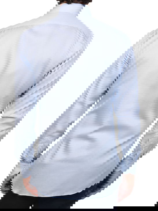 Xacus Camicia Xacus Rigata Tessuto Thomas Mason Bianco Novità