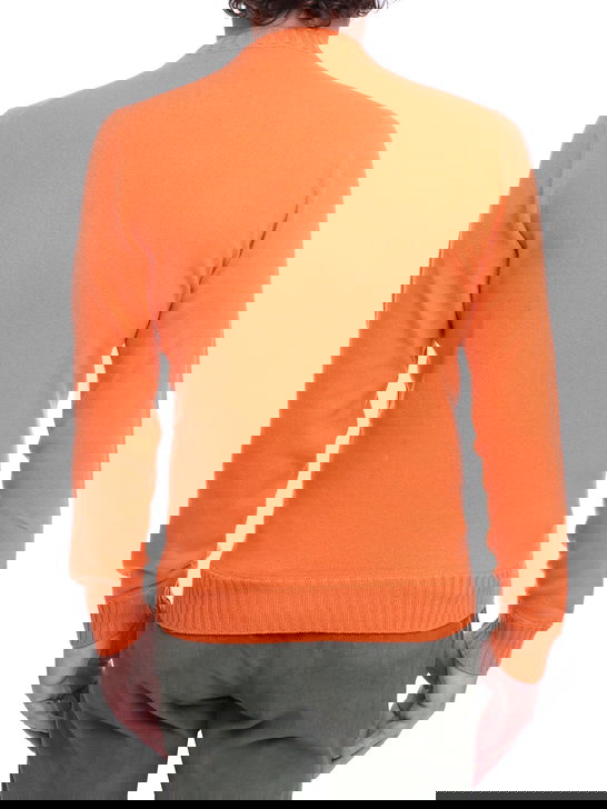 Magazzino Ricambi Felpa Magazzino Ricambi Cashmere Infeltrito Arancione Presa