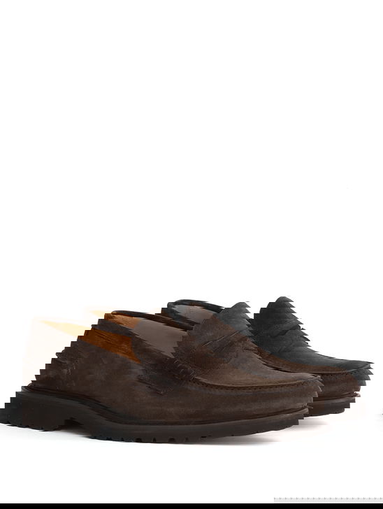 Berwick 1707 Mocassini Berwick 1707 Vibram Marrone Vendita Calda