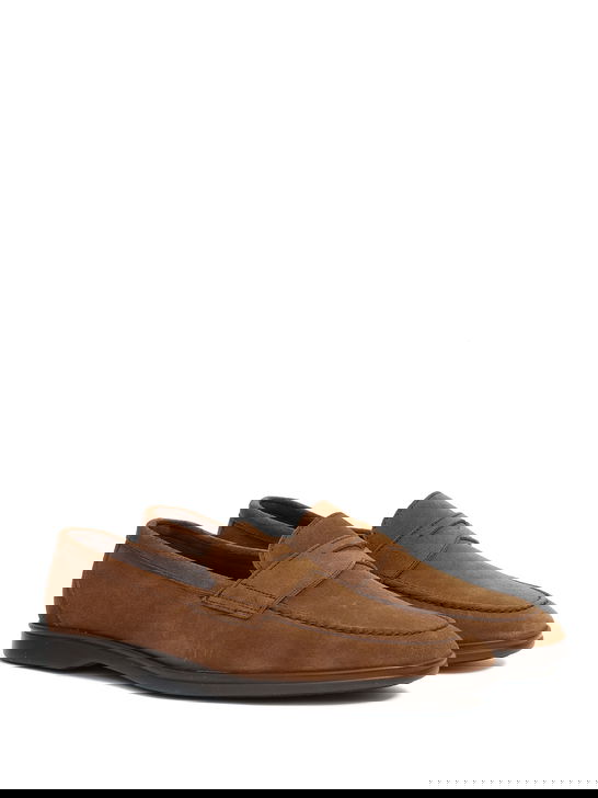 Berwick 1707 Mocassini Berwick 1707 Scamosciato Marrone Vendita