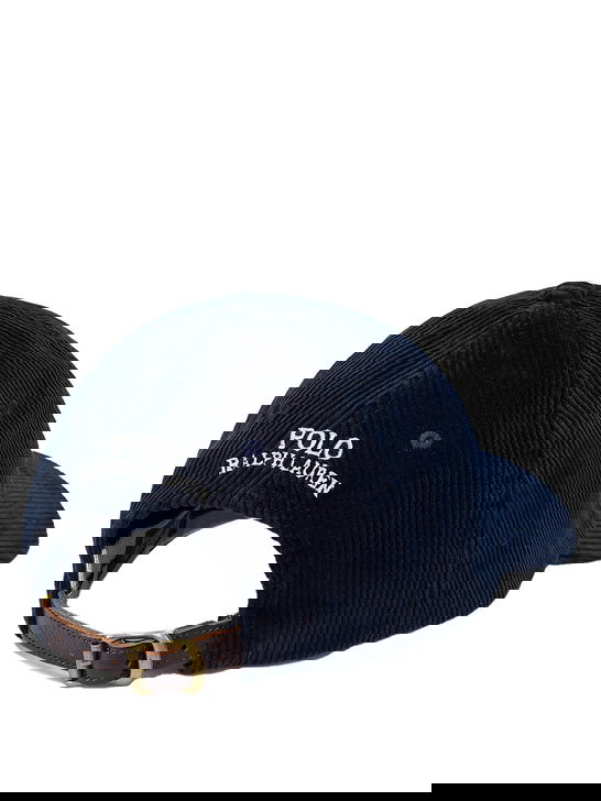 Polo Ralph Lauren Cappello Polo Ralph Lauren Velluto Blu In Vendita