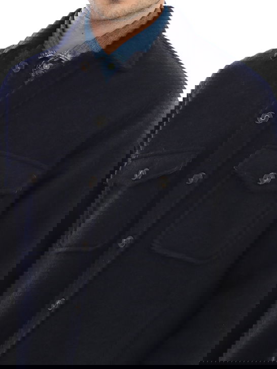 Tintoria Mattei Overshirt Tintoria Mattei Blu Online