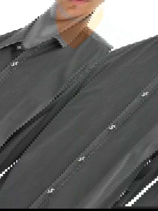 Bastoncino Camicia Bastoncino Gabardina Grigio In Vendita