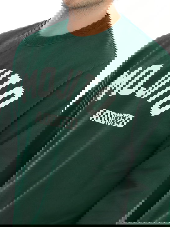 Mc2 Saint Barth Felpa MC2 Saint Barth Verde Saldi Di Fabbrica