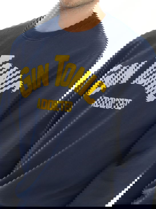 Mc2 Saint Barth Felpa MC2 Saint Barth Blu In Saldo