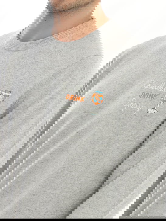 Mc2 Saint Barth Maglia MC2 Saint Barth Grigio 2025