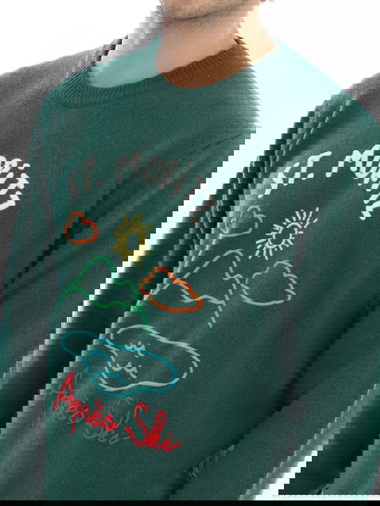 Mc2 Saint Barth Maglia MC2 Saint Barth Verde Vendita
