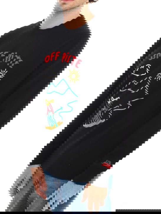 Mc2 Saint Barth Maglia MC2 Saint Barth Nero Spedizione Gratuita