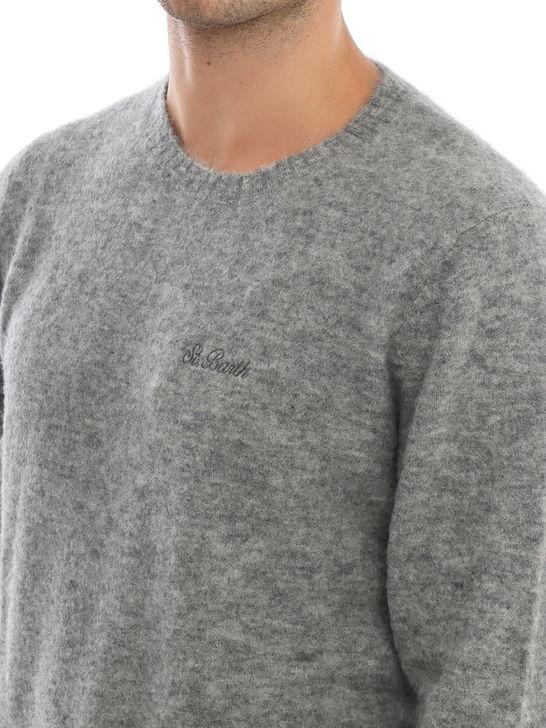 Mc2 Saint Barth Maglia MC2 Saint Barth Grigio Fino Al -60%