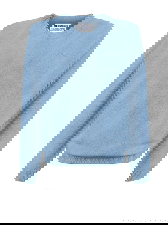 Mc2 Saint Barth Maglia MC2 Saint Barth Azzurro Sottocosto