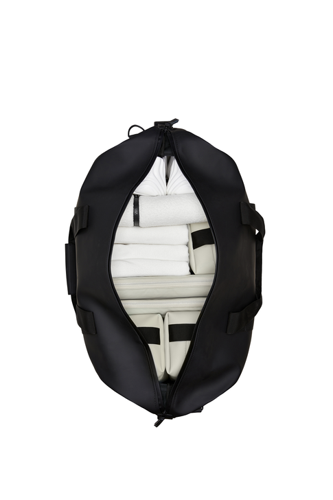 Rains Borsa Rains Weekend Bag Large Nero Fino al 50% di sconto