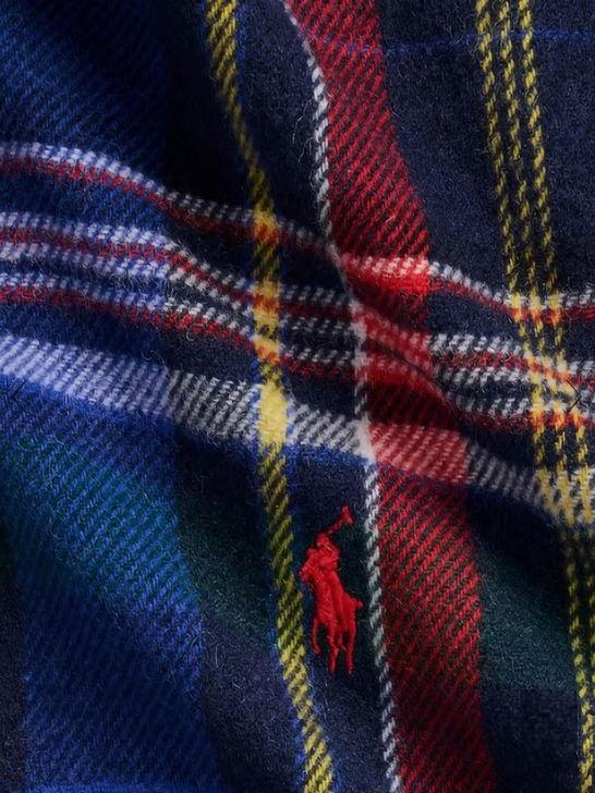 Polo Ralph Lauren Sciarpa Polo Ralph Lauren Scozzese Blu Economico