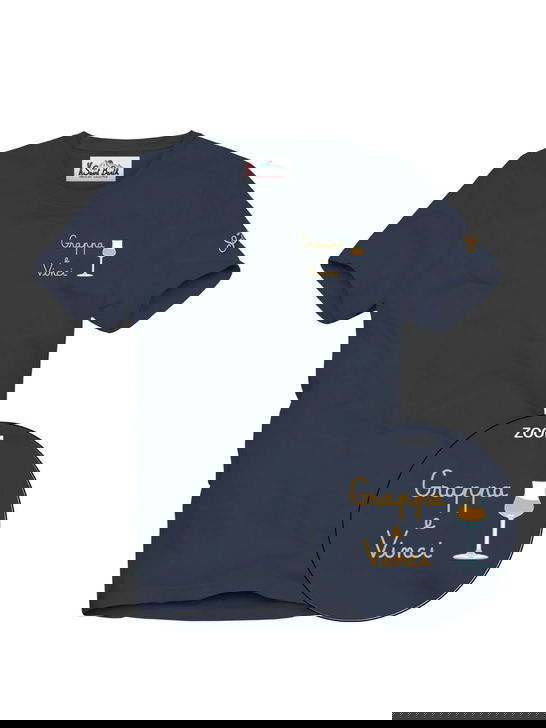 Mc2 Saint Barth T-Shirt MC2 Saint Barth Blu Spedizione Gratuita