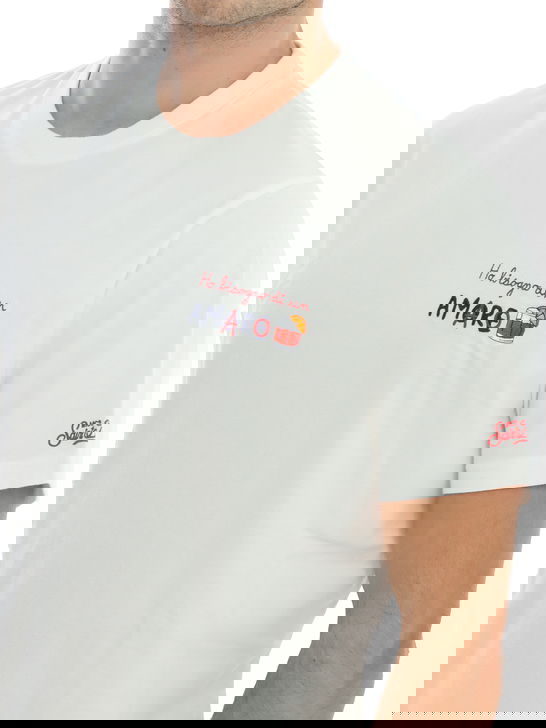 Mc2 Saint Barth T-Shirt MC2 Saint Barth Bianco Outlet