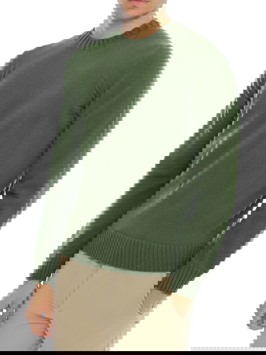 Magazzino Ricambi Maglia Magazzino Ricambi Cashmere Verde Saldi