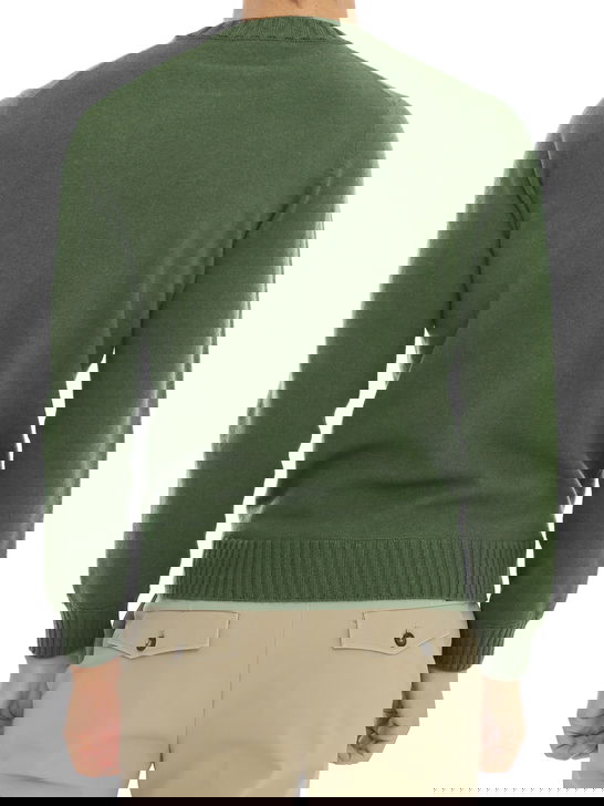 Magazzino Ricambi Maglia Magazzino Ricambi Cashmere Verde Saldi