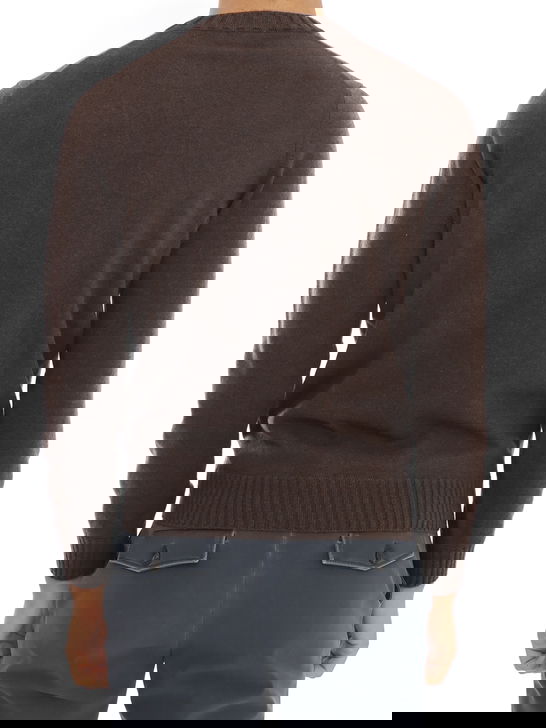 Magazzino Ricambi Maglia Magazzino Ricambi Cashmere Marrone Offerte