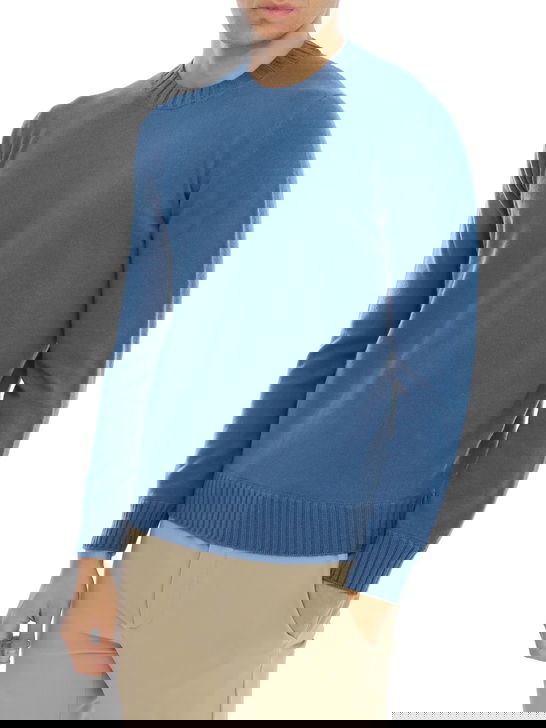 Magazzino Ricambi Maglia Magazzino Ricambi Cashmere Azzurro Vendita Economica