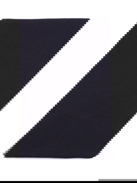 Barna Cashmere Sciarpa Barna Cashmere Bicolore Blu/Grigio Prezzo Ridotto